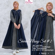 Jelita Maxy Set By Kayla | Gamis Anak Tanggung | Gamis Size Tanggung | Gamis Remaja | Gamis Rayon |