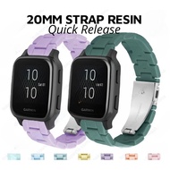 20mm RESIN Strap Garmin Venu SQ 2 Plus Fr 245 55 S12 645 Music Strap