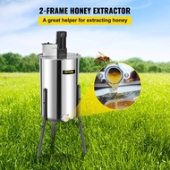 VEVOR Honey Extractor 2 3 4 Frame Manual Electric Stainless Steel Honeycomb Spinner Crank Honey Cent
