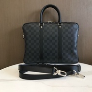 Lv棋盤格公事包