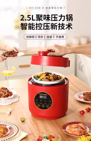 Electric Pressure Cooker Mini Household Small Multifunctional Double Bile Rice Cooker Small Capacity