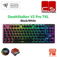 Razer DeathStalker V2 Pro TKL Wireless Low-Profile RGB Tenkeyless Optical Keyboard - Black/White