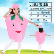 [Free Shipping] Childrens Day Big Banana Cos Campus Fruit Costumes Apple Kiwi Pineapple Strawberry P