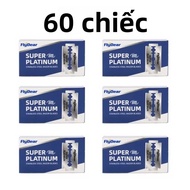 30-90 Chiếc Đôi Cạnh An Toàn Lưỡi Dao Cạo Nam Thép Không Gỉ Sắc Nét Lưỡi Cạo Râu Bằng Tay Râu Barbe 