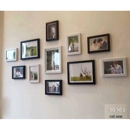 Wall photo frames for wedding room decoration include 11 frames with code 02 small
