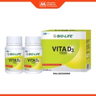 Bio-Life Vita D3 1000 IU Tablet 2x60's