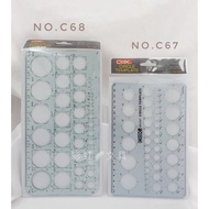 [Rainbow Stationery Shop] COX Sanyan Brand Circle Board C-68 C-67 C68 C67