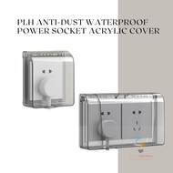 PLH Anti-dust Waterproof Power Socket Acrylic Cover
