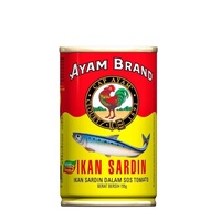 READY STOCK Ayam Brand Ikan Sardin Sos Tomato Dalam Tin Ikan Mackerel 155g dan 425 gram exp: 2026