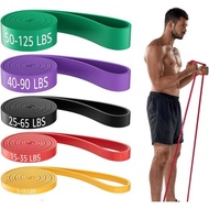 Gym Natural latex Resistance Band Elastic Band exercise band Fitness Exercise Yoga Band pull up Band