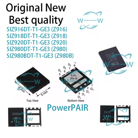 5-30PCS)NEW SIZ916DT-T1-GE3 Z916 SIZ918DT-T1-GE3 Z918 SIZ920DT-T1-GE3 Z920 SIZ980DT-T1-GE3 Z980 SIZ9