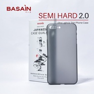 Case iPhone 7 /8 Plus Semi Hard 2.0 BASAIN Original Case - Black