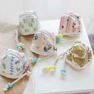 Sarung Pelindung Fon Kepala Comel Mini Beg Penyimpanan Fon Kepala Apple Portable Flip Soft Shell Beg