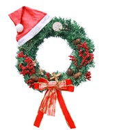 D65 Size 40cm Christmas Laurel Wreath Comes With Light