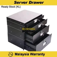 19" Rack Mount Drawer Lockable Metal 1U/2U/3U/4U Server Cabinet