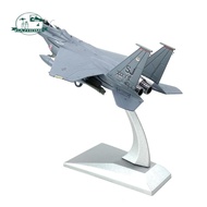 [In Stock] 1/100 F 15E Fighter Aircraft Plane Model Miniature with Stand Collectables