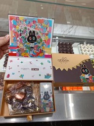 預訂明天可取)Labubu Godiva 朱古力立體禮盒 zimomo chocolate  pop mart how2work