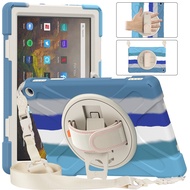 Cover for Kindle Fire HD 10 2021 Case PLUS - Shockproof Heavy Duty Full Body Protective 10-inch Toug