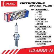 DENSO Motorcycle Spark Plug U24ESR-N For Yamaha Honda Suzuki Kawasaki Modenas Naza - 067700-5380 (1p