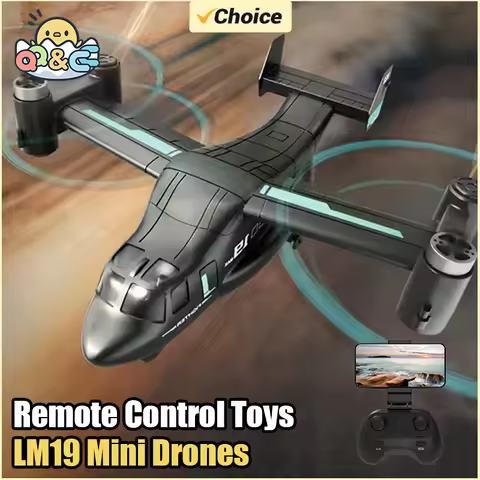 LM19 RC Mini Drones Remote Control Plane UAV Land Air Mode Aircraft Radio Controlled Aircraft Childr