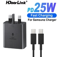 HdoorLink PD 25W Charger Type C Charger For Samsung  Galaxy S22 Type C Fast Charging Cable
