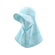 Ohsunny หมวกกันแดดปีกกว้างสำหรับเด็กมีฝาปิดคอขนาดใหญ่ระบายอากาศได้ป้องกันรังสียูวี UPF 50 +