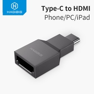 Hagibis USB C to HDMI-compatible Adapter Type C Male to HDMI female Converter Type C To HDMI Adapter 4K30Hz HD for Macbook Samsung Galaxy S10 /S9 iPad Pro Huawei Mate 20 P20 Tablet Laptop To TV Monitor Projectors