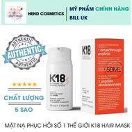 Siêu phẩm dưỡng phục hồi tóc K18 Biomimetic Hairscience Leave-In Molecular Repair Hair Mask 50m