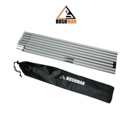 Bushman flysheet pole 2M x 2pcs polishing canopy pole