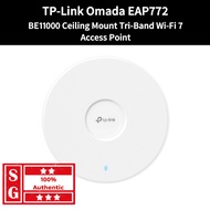 TP-Link EAP772 BE11000 Ceiling Mount Tri-Band Wi-Fi 7 Access Point TP Link Router TP Link WiFi 7 Rou