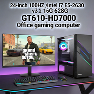 I7 2630V2 20-core RAM 16GB m.2 628GB GTX1650 4GSea View Room E-Sportsเกมคอมพิวเตอร์โฮสต์ชุดDIYคอมพิว