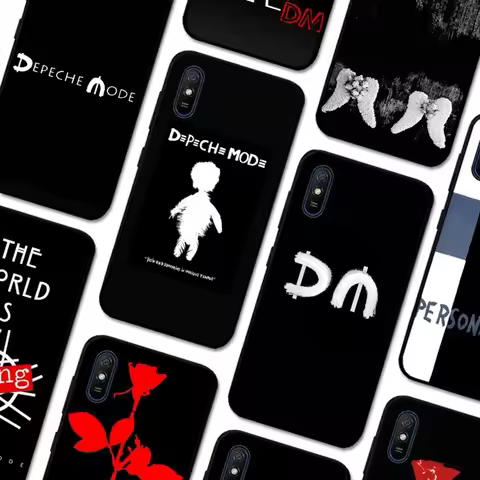 Rock Band Depeches Modes Phone Case For Redmi 5 6 7 8 9 10 Plus Pro 6 7 8 9 A GO K20 K30 K40 Pro Plu