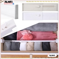 ALMA Adjustable Drawer Dividers Retractable Kitchen Drawer Organizer Clothes Stationery Organizer Storage Clapboard Separators