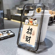 Cute Lucky Cat for iphone 16promax 15 14 pro max 13 Pro Max i13 13pro 11 Pro Max i11 X XR Xs Max iPh