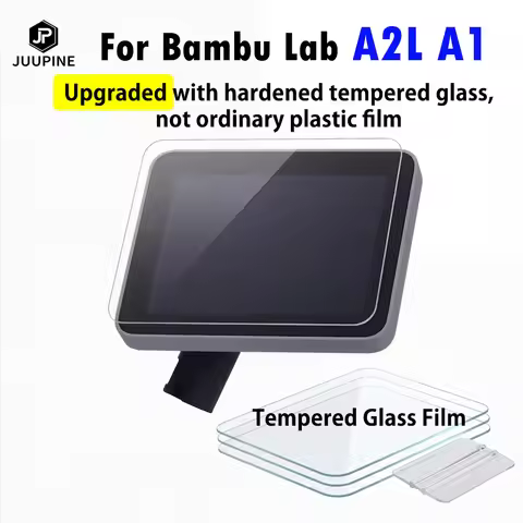 Bambulab A2L A1 Tempered Glass Film Screen Protector for Bambu Lab A1 Accessories Tools Kit Touch Se