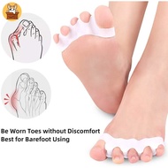 【Am-az】1 Pair Silicone Toe Spacers &amp; Heel Liners for Correcting Toe Alignment and Relieving Foot Pressure during Running and Yoga