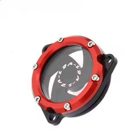 For SUZUKI DRZ400E DRZ400S DRZ400SM Motorcycle Transparent Visible Clutch Disc Cover Oil Leakage Pre