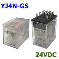 [ 1 ชิ้น ] YJ4N-GS-24DC รีเลย์ Relay YJ4N-GS (MY4N) รีเลย์อุตสาหกรรม 14ขา 14Pin Coil Voltage 24VDC 5