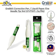 Grabbit Correction Pen / Liquid Paper Fine Needle Tip 9ml CP-PT071 - (1s/Pkt)