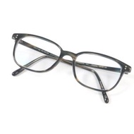 狀況極佳的 OLIVER PEOPLES MASLON Wellington 眼鏡，黑色和棕色 (OV5279U)，ブラウン53，18-148，近視鏡鏡片，義大利製造。
