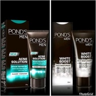 PondS Men Moisturizer White Boost Dan Acne Solution 20gr