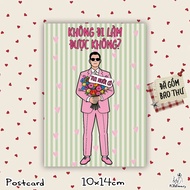 Handwritten Card March 8 - Valentine - Postcard March 8 & Valentine - Women Day - Stationery 19
