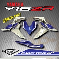 STRIPE MOTOR YAMAHA Y16 Y16ZR EXCITER GP 155 VVA 2015 ( 6 ) CUSTOM BODY STICKER