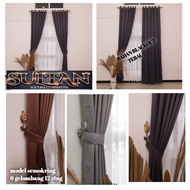 CURTAINS IMPORTED THICK BLACKOUT CURTAINS WITH 6 WAVES