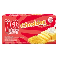 MEG CHEESE CHEDDAR / MEG CHEDDAR CHEESE / KEJU CHEDDAR MEG / HALAL / DAIRY PRODUCTS