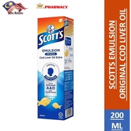 SCOTTS EMULSION LIVER OIL 200ML
