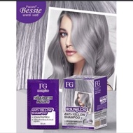 แชมพูม่วงเพิ่มประกายหม่นเทา ฟาเกอร์ Farger (แบบซอง / แบบขวด) แชมพูม่วง ใช้ลดความเหลืองของผม พร้อมส่ง