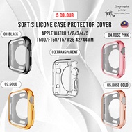 KL STOK  T500 T55 42mm 44mm Series 5 Apple Watch Soft Silicone Case Protector Cover