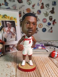 🔥籃球迷必備🔥Dwyane Wade #1 NBA Bobblehead Figure 手辦 模型 搖頭 公仔 人偶玩具20cm高