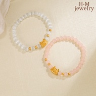 H.M Opal Bracelet Pink Crystal Bracelet